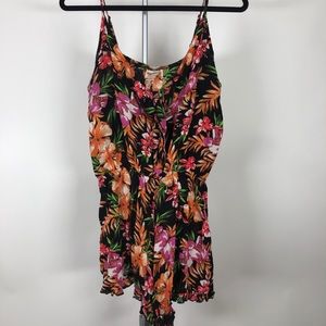 Hawaiian Print Romper